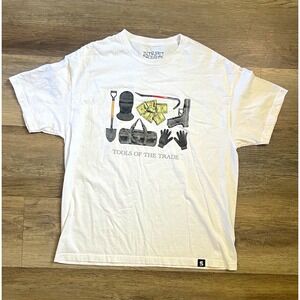 Street Dreams Tools of the Trade T Shirt 3XL White Streetwear Graphic Tee